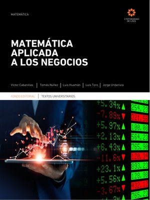 cover image of Matemática aplicada a los negocios